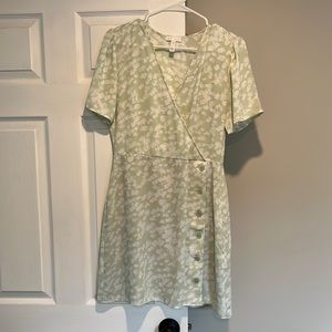 Leith Mint Green Mini Dress